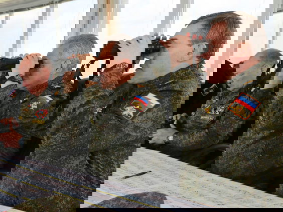 Rusland kondigt na massale troepenopbouw terugtrekking aan