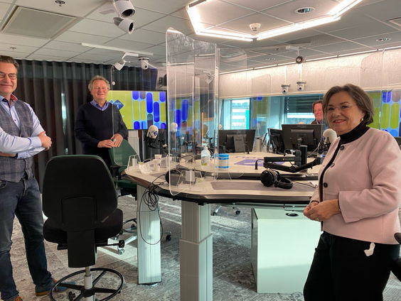 Gerdi Verbeet, Arno Rutte en Bart van Ojik met een politieke vooruitblik op 2022