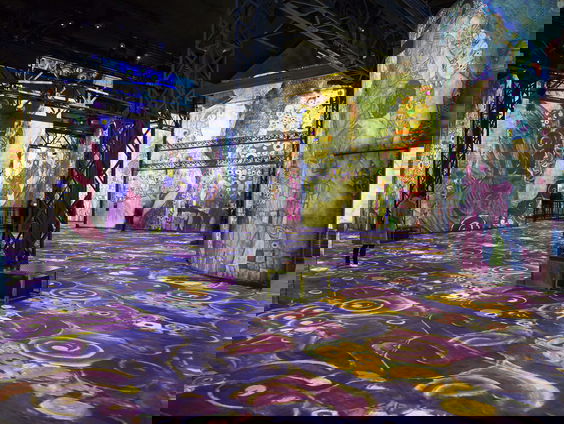 Kunstinstallatie Fabrique des Lumières is neergestreken in Nederland