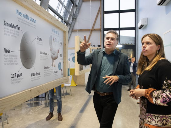 Ruud Zanders produceert klimaatneutrale eieren