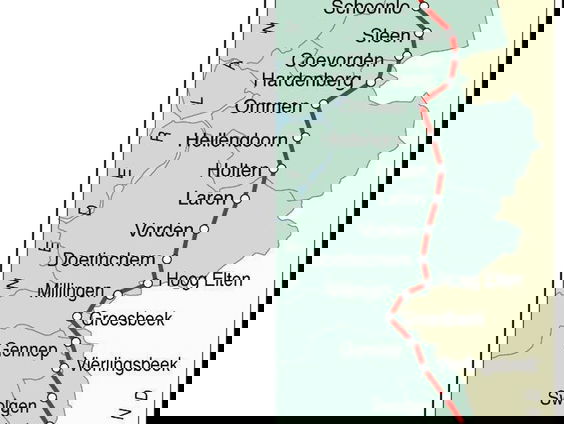 Pieterpad hardlopend in één keer