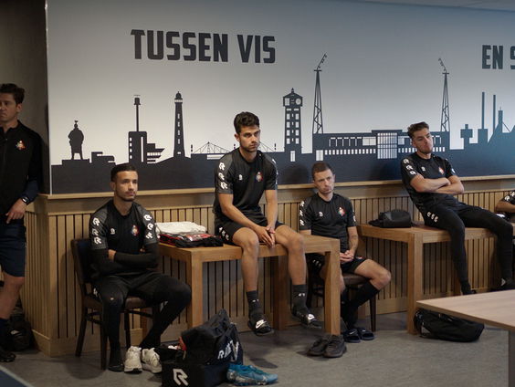 Documentaire 'Tussen Vis en Staal' geeft een inkijkje in voetbalclub Telstar