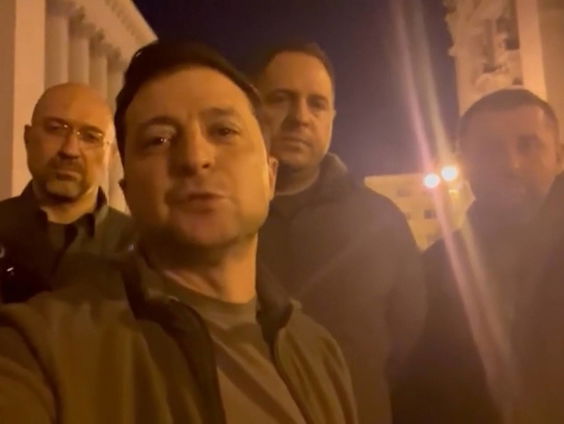 De kring rond de Oekraïense president Zelensky