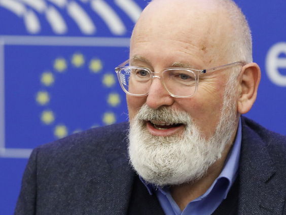 Eurocommissaris Frans Timmermans over de oorlog in Oekraïne