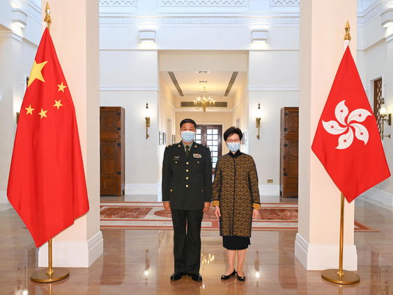 Nieuwe bevelhebber Chinese leger in Hongkong