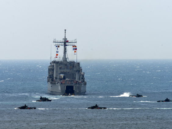 Grote militaire oefening in Taiwan