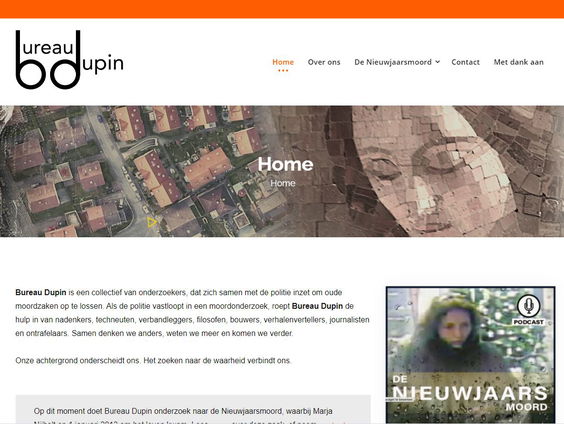 Burgercollectief 'Bureau Dupin' onderzoekt coldcase Marja Nijholt