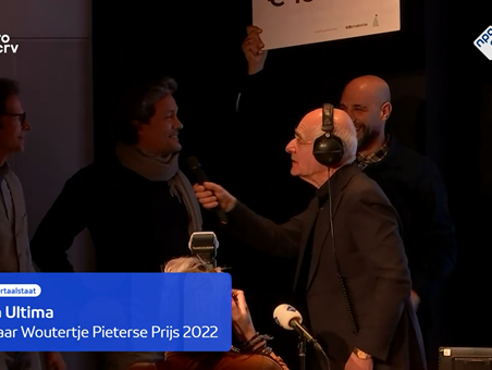 En de winnaar van de Woutertje Pieterse Prijs is.....