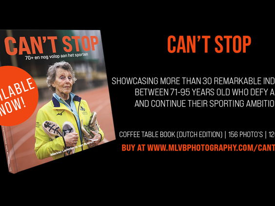 Menno Lammerts van Bueren maakte een fotoboek van fitte bejaarden