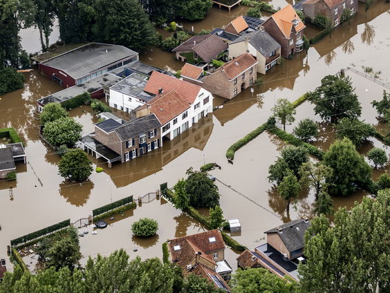 Watersnood in Limburg herdacht