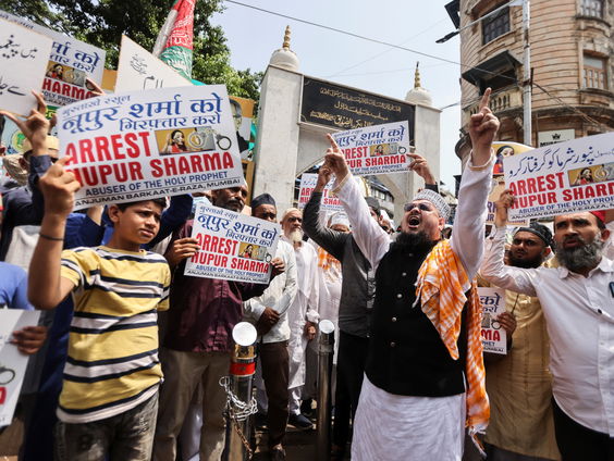 Rel tussen Arabische wereld en India na opmerkingen over Mohammed