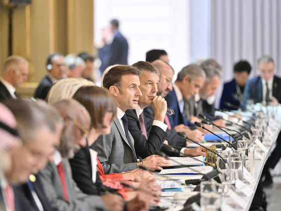 Groot overleg over humanitaire situatie in Gaza