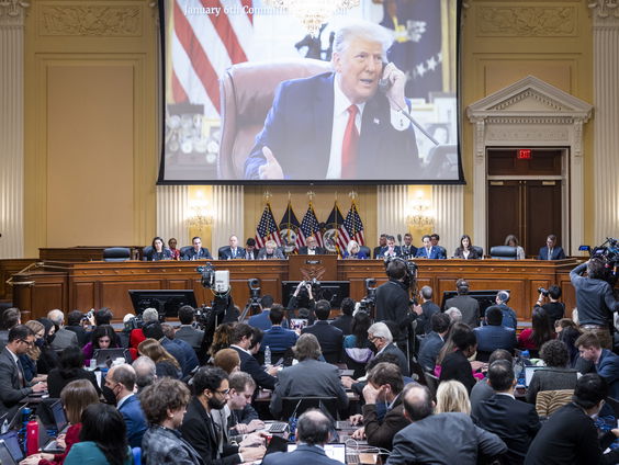 Onderzoekscommissie Capitoolbestorming: Trump moet worden vervolgd