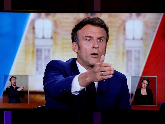 Het Tv-debat tussen Macron en Le Pen