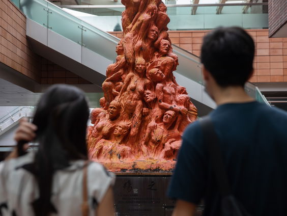 Beeld voor slachtoffers bloedbad Tiananmenplein weggehaald