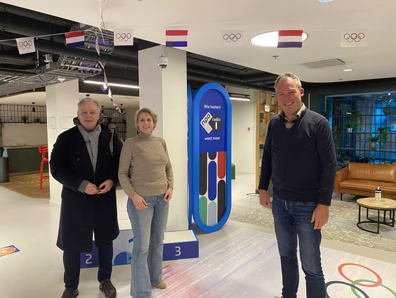 Het Nieuwsforum met Rennie Rijpma, Wierd Duk en Gerard Beverdam