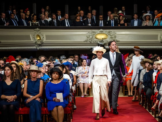 Premier Rutte reageert op de Troonrede