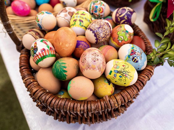 Het paasfeest in oorlogsgebied