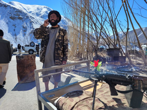 Spanning in de Afghaanse Panjshir-vallei