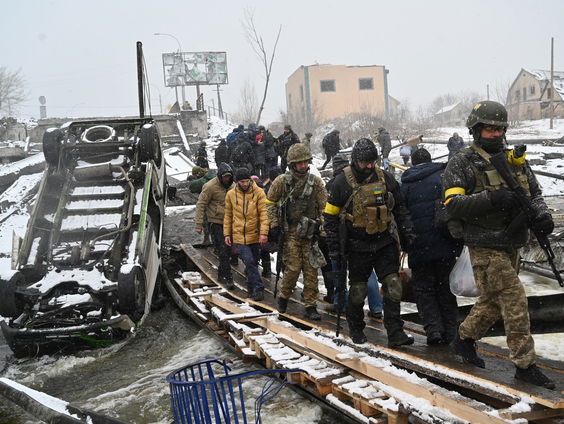 De militaire situatie van dag 13 van de oorlog in OekraÏne