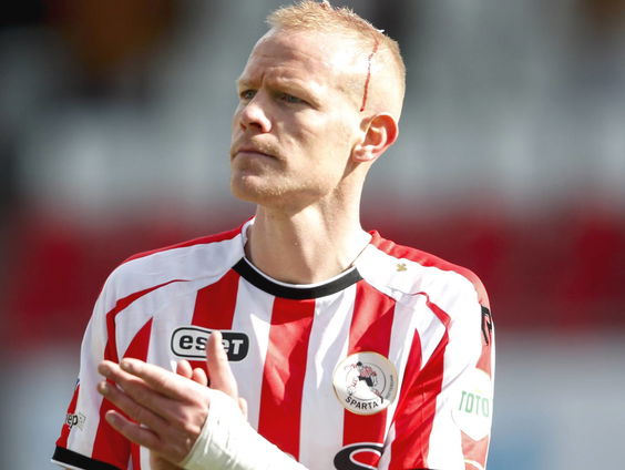 Matchfixingzaak tegen Sparta-verdediger Beugelsdijk geseponeerd