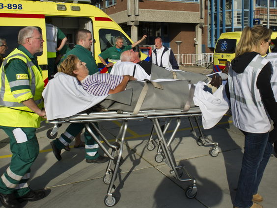 Net doen alsof je gewond bent...