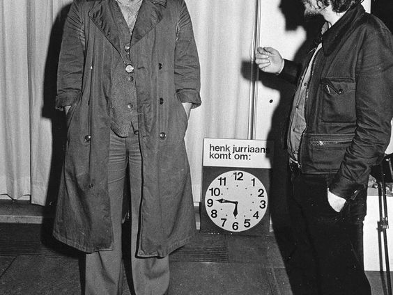 Tijd voor Toen: Henk Jurriaans als levend kunstwerk
