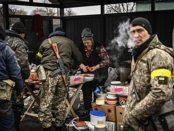 De felheid van het Oekraïens verzet