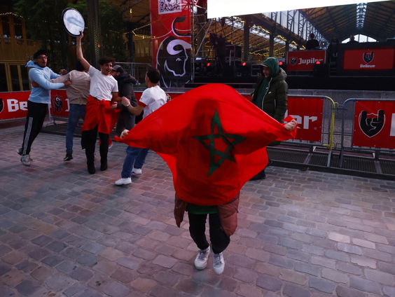 Dilemma voor Belgische fans met Marokkaanse roots