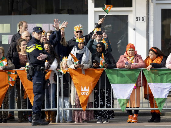 Koningsdag in Rotterdam