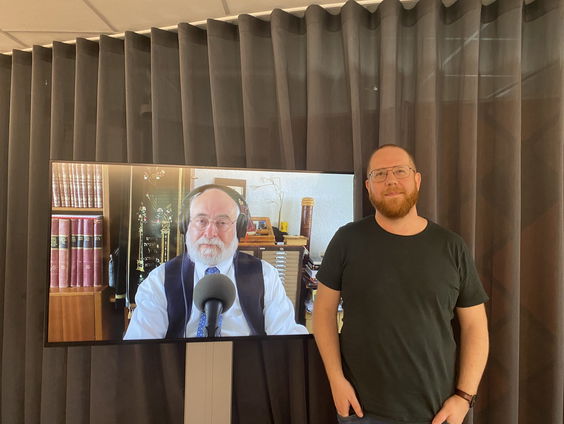 Jerry Vermanen en Binyomin Jacobs over verdwenen Joodse begraafplaatsen en synagogen