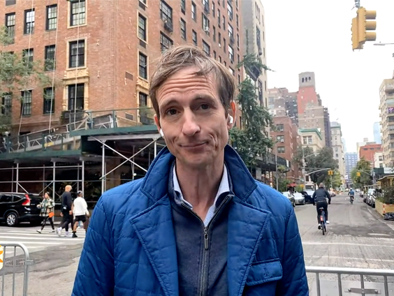 Michiel Vos is even terug in Nederland