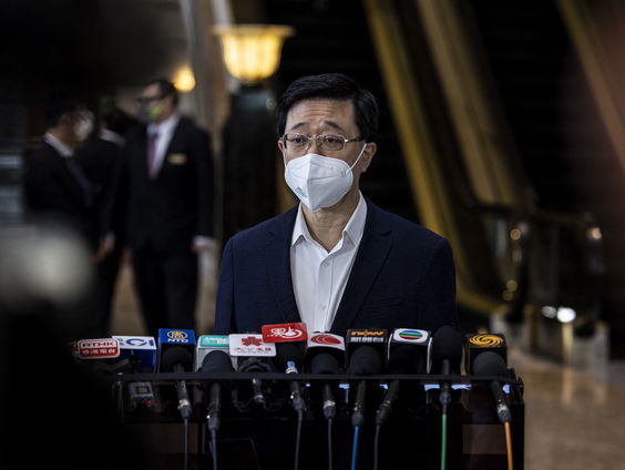 John Lee zal nieuwe leider van Hongkong worden