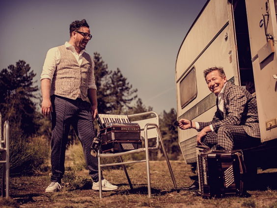 Träcksäck maakt de accordeon weer hip