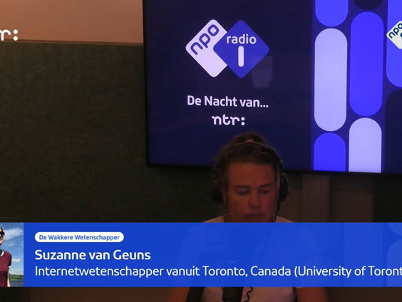 De Wakkere Wetenschapper: Internetwetenschapper Suzanne van Geuns vanuit Toronto