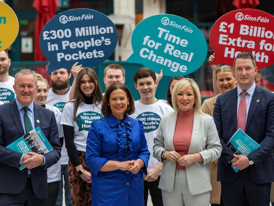 Verkiezingen in Noord-Ierland: Sinn Féin maakt grote kans