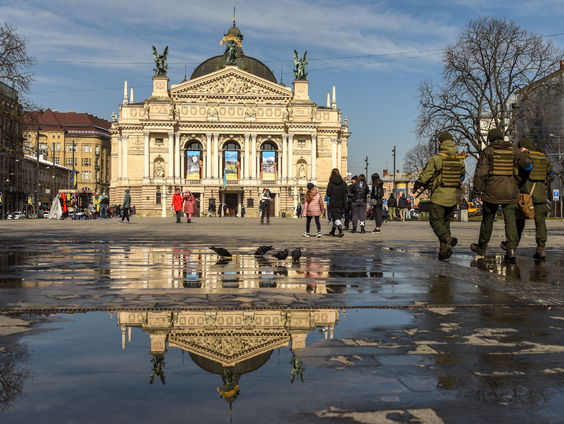 Cameraman Eric Feijten werkte een maand lang in Oekraïne