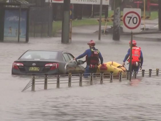 Nieuwe overstromingen in Sydney