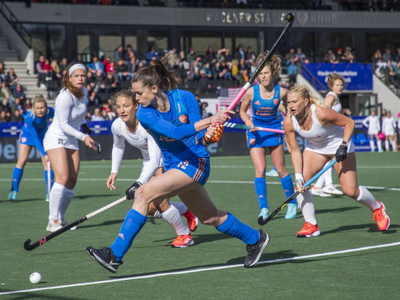 Hockey bijzaak na riante overwinning