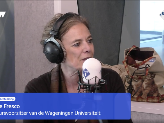 Bestuursvoorzitter van de Wageningen Universiteit Louise Fresco over de oorlog in Oekraïne.