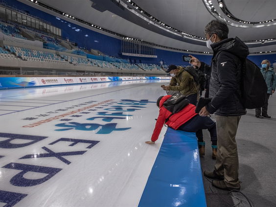 Olympische ijsbaan heeft Nederlandse boarding