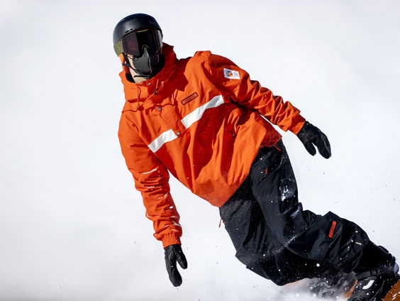 Snowboarders Peperkamp en Van der Velden verkennen olympische piste