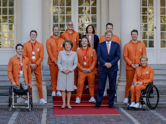 Paralympische sporters terug in Nederland