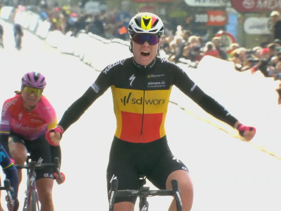 Finishverslag Ronde van Vlaanderen (vrouwen)
