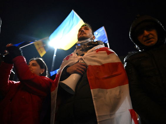 Protesten in Georgië vanwege omstreden wetsvoorstel