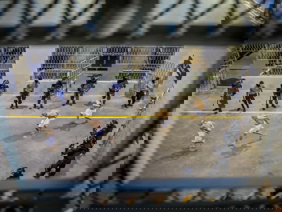 Mega-gevangenis in El Salvador