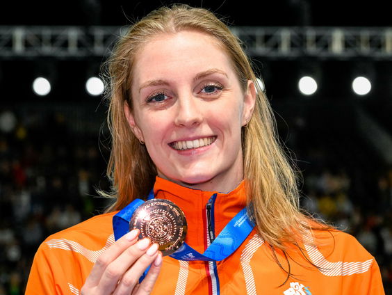 Zwemster Marrit Steenbergen ontwikkelt zich van kwakkelende zwembelofte naar medaillewinnaar