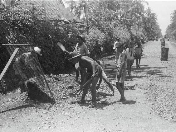 De contractarbeiders van Deli