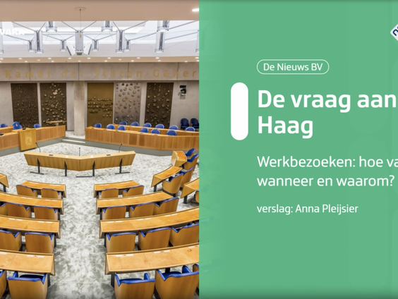 De Vraag aan Den Haag: Hoe vaak gaan Kamerleden op werkbezoek en wat doen ze dan eigenlijk?