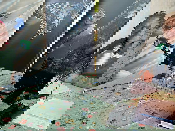 Rockster van de paleontologie opnieuw de bodem in